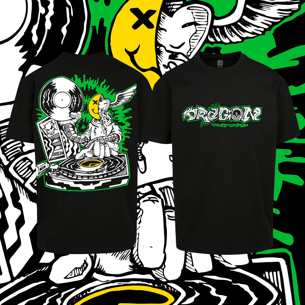 Unisex tričko Dragon Sound -Smile